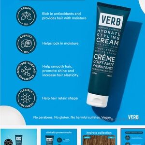 Verb Hydrate Styling Cream - Blue